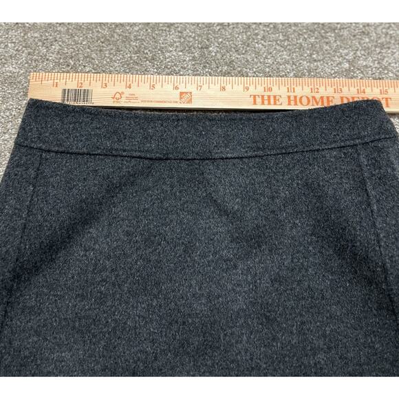 Sezane Sz 36 US 4 Tania Charcoal Gray Skirt - Picture 4 of 8